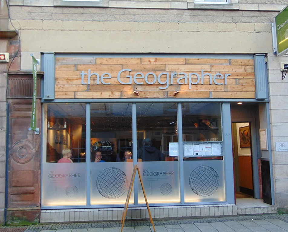 fort william restaurants 
- the geographer